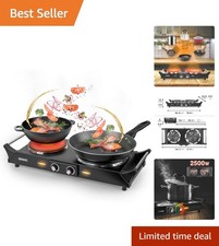 Black Steel Electric Hot Plate
