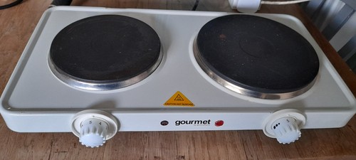 Portable double electric - double, hob