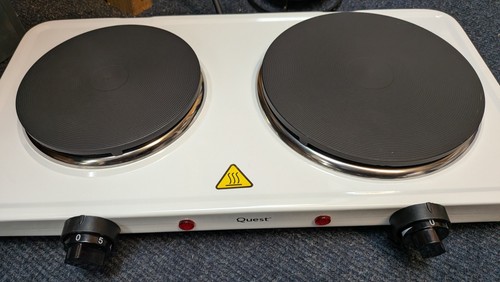 Quest double hot plate 2500w - hot,