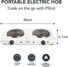 Double Hob Electric - Non-Slip