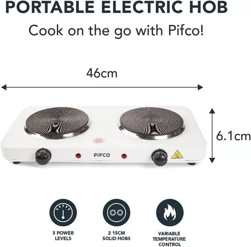 Double hob electric non slip - hob,