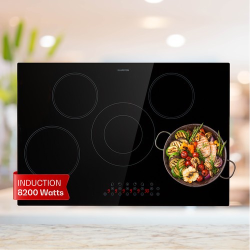 Ceramic hob 5 ring - hob,