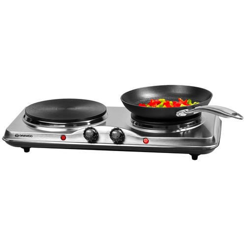 Double hot plate electric - hot, hob