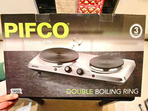 Pifco double electric hob - pifco,