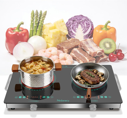 Double electric hob 3200w - double,