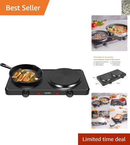 Portable electric double hot - double,